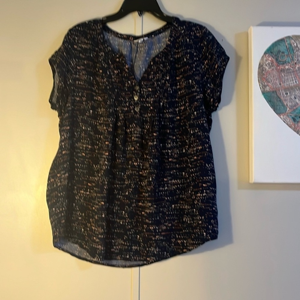 Navy Blue Sonoma Blouse